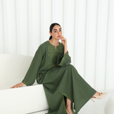 Olive Green Jalabiya