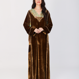 Zayna Velvet Jalabiya