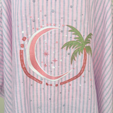 Cotton Striped Kaftan