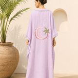 Cotton Striped Kaftan