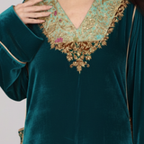 Zayna Velvet Jalabiya