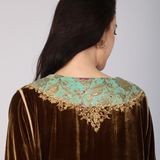 Zayna Velvet Jalabiya